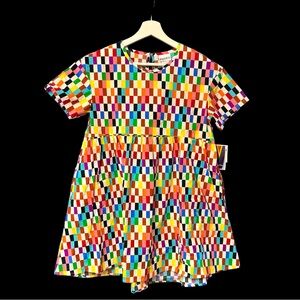 New PRIDEx Target  dress by Alice Butts Size 14 100% Cotton Side Pockets XL UBN